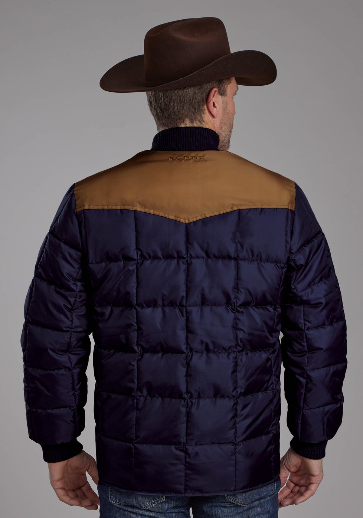 Roper Mens Price Point Poly Fill Zipper Jacket