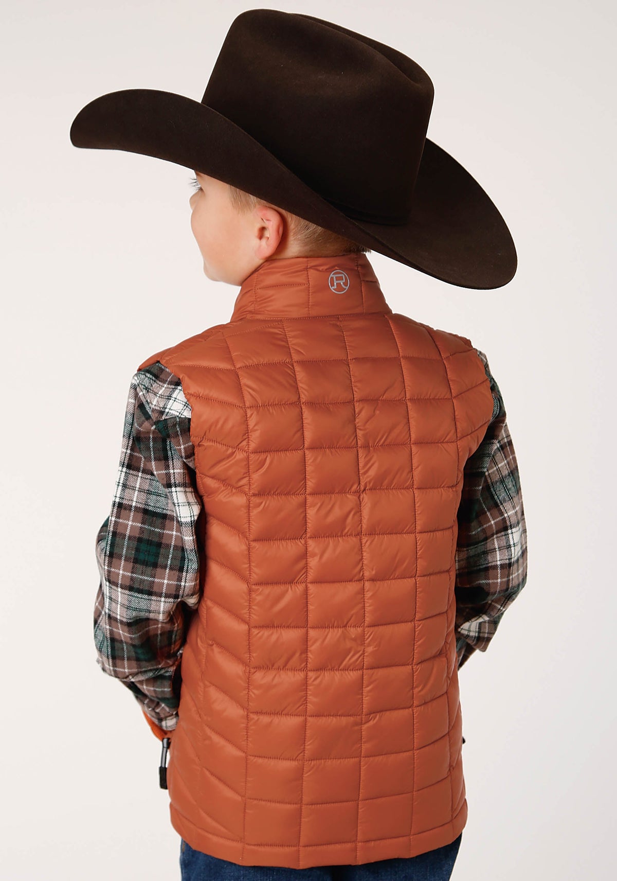 Roper Boys Crushable Poly Filled Down Vest