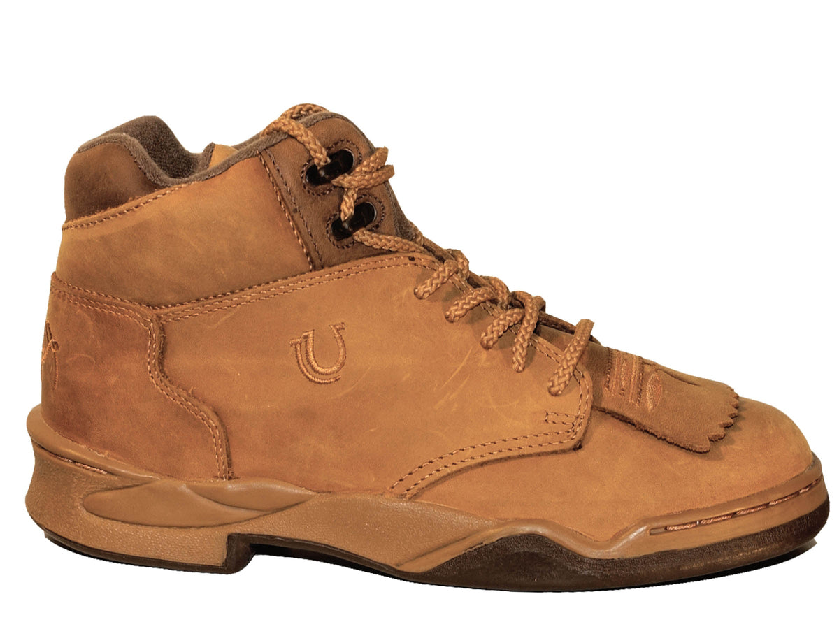 Roper Mens Kiltie Horseshoe Amber