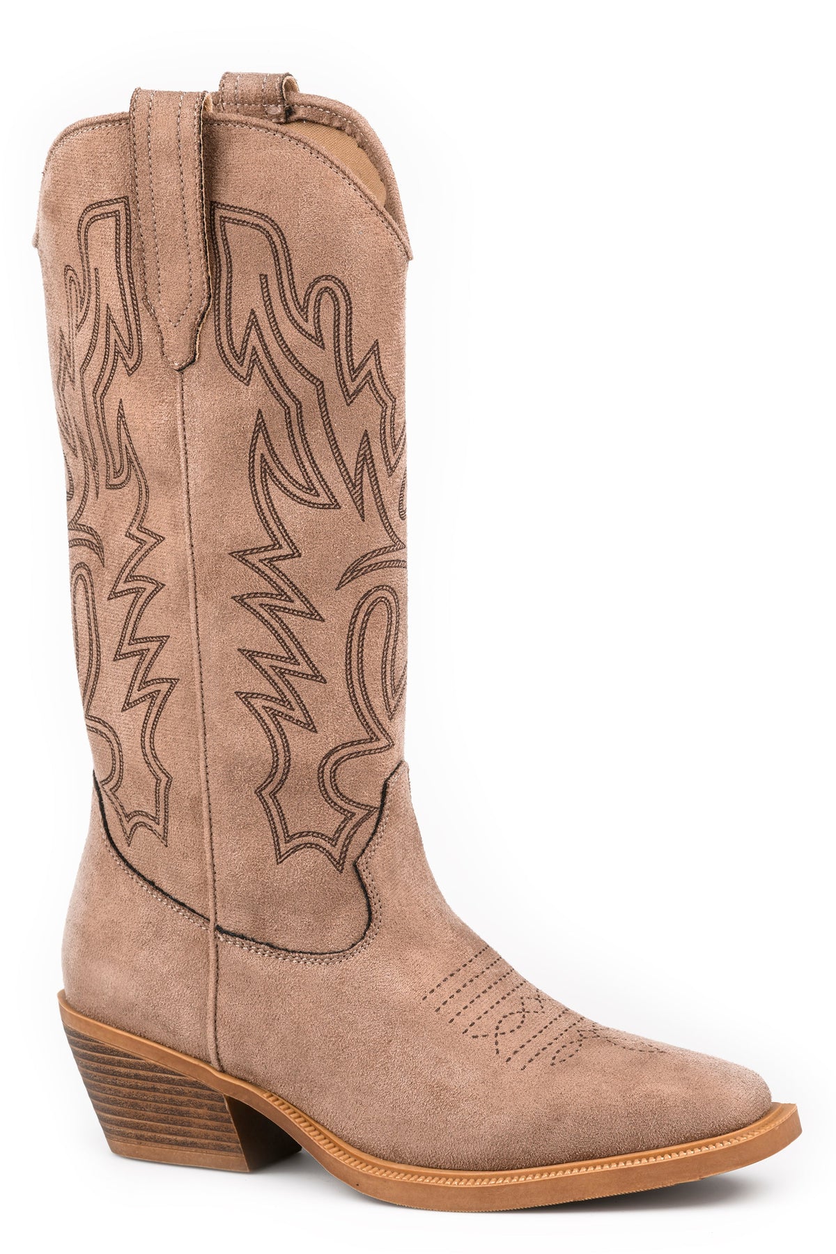 Roper Womens Roper Medium Square Toe Kit Laser Boots