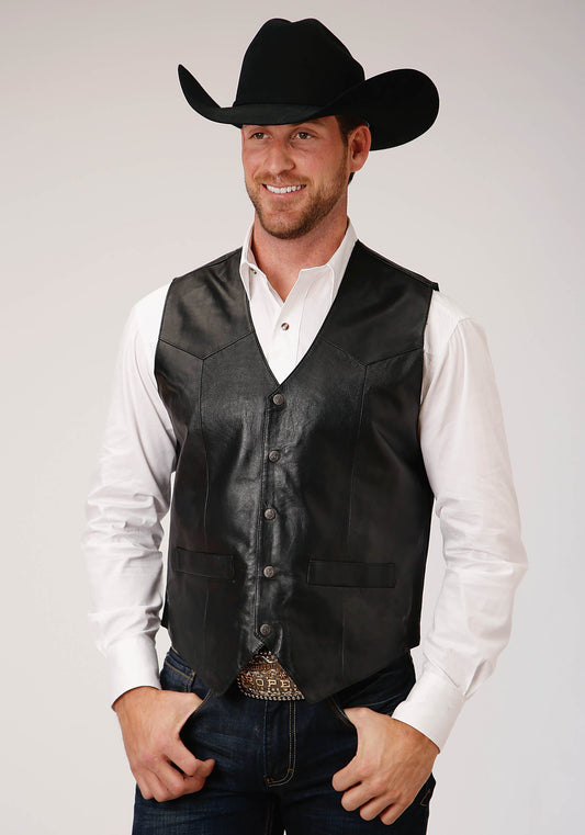 Roper Mens Vest Big Man Western Vest