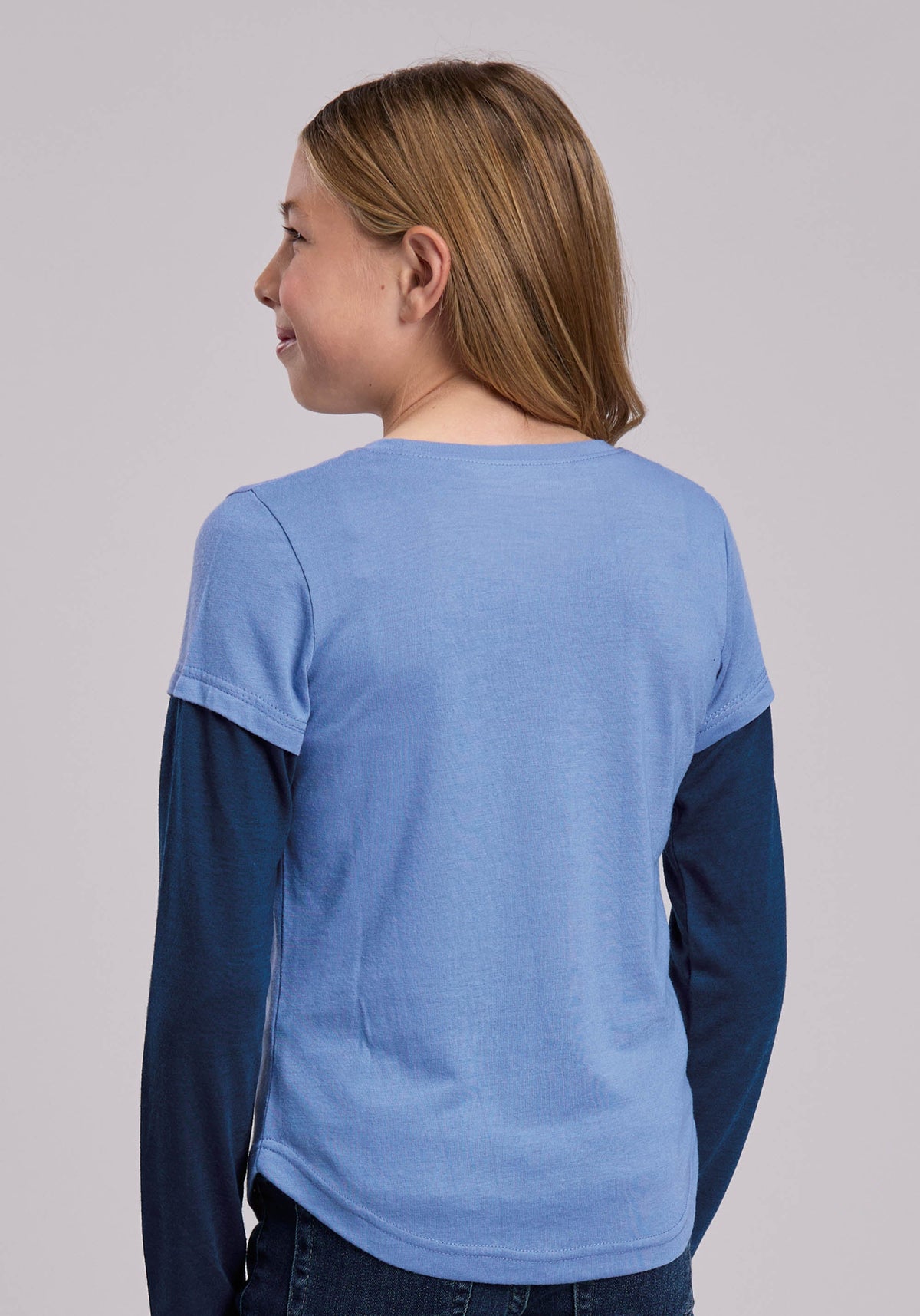 Roper Girls Roper Poly Rayon Western Tshirt