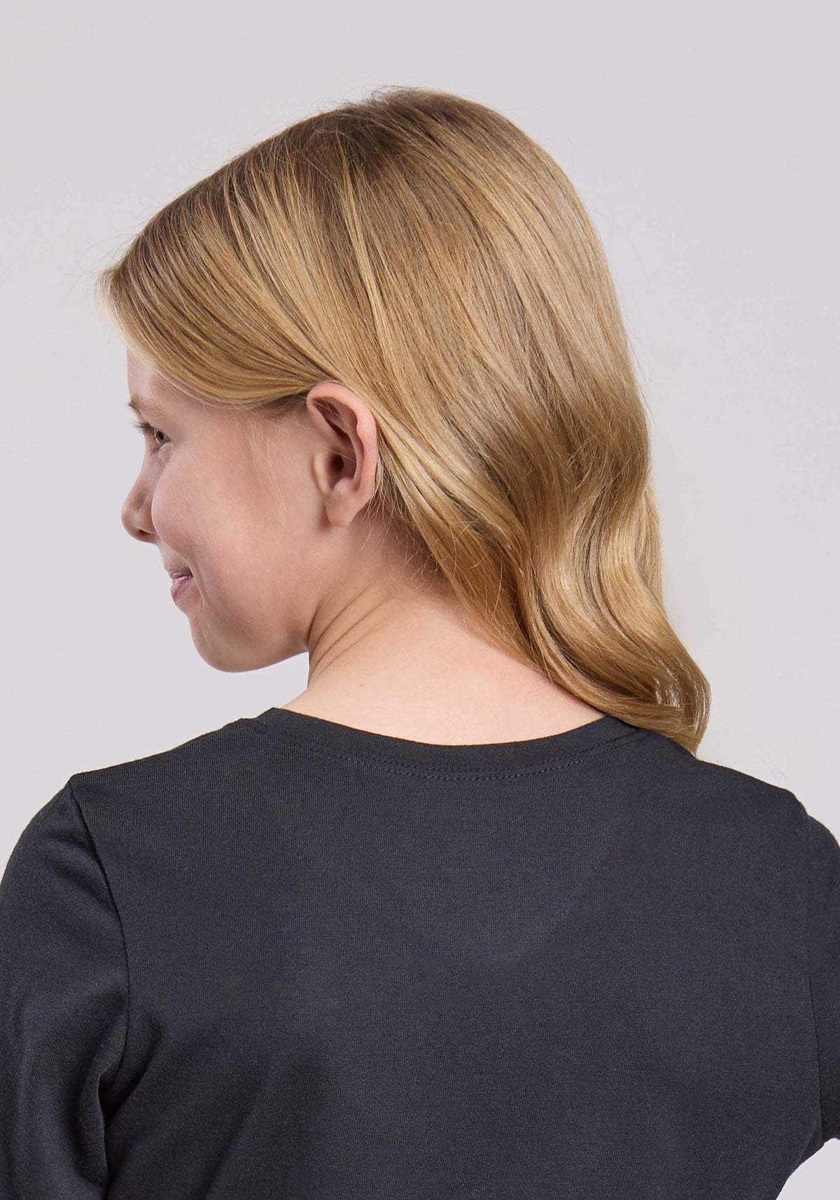 Roper Girls Roper Black Poly Rayon Jersey Long Sleeve Shirt