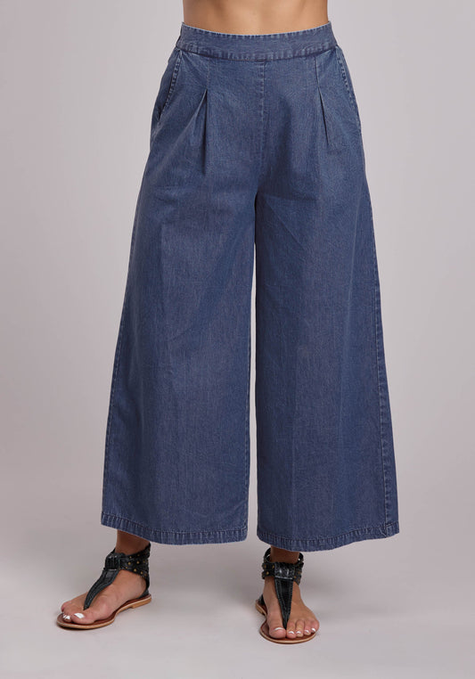 Roper Womens Roper Denim Palazzo Pants