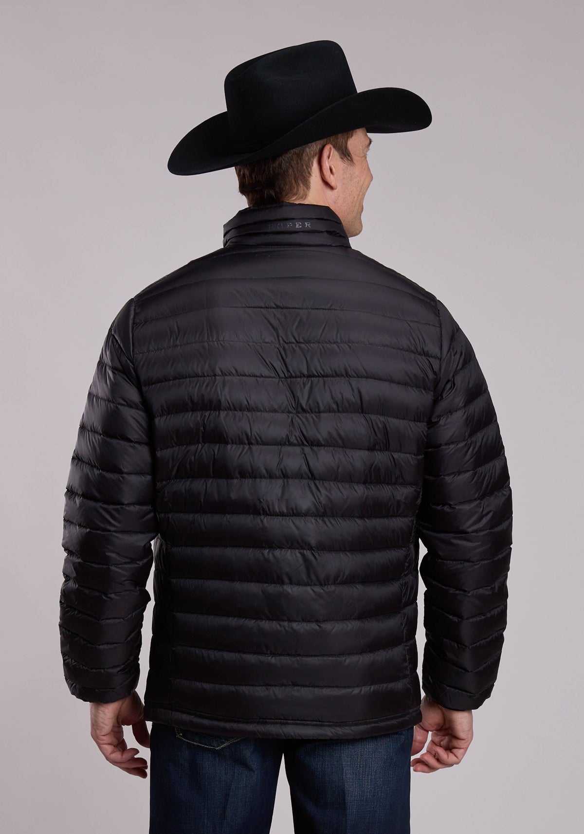 Roper Mens Roper Crushable Down Filled Western Jacket