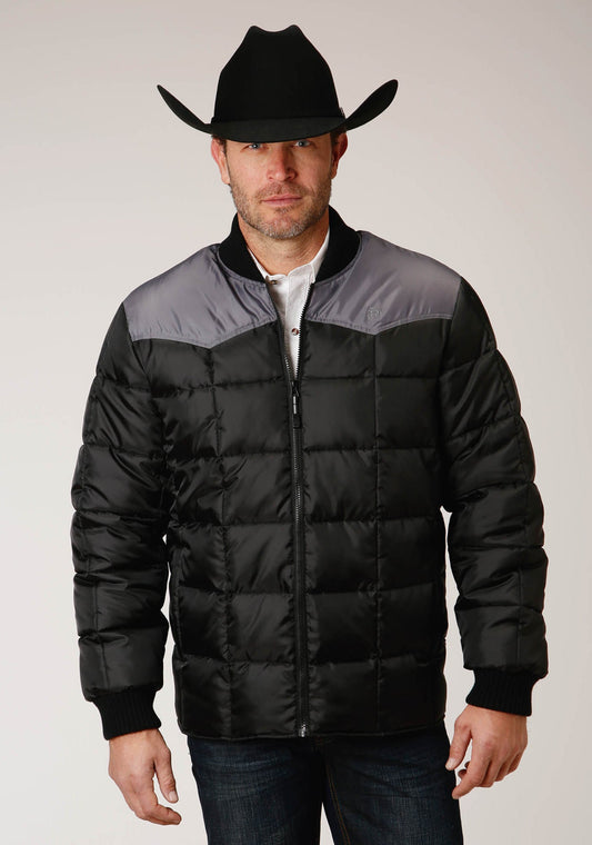 Roper Mens Quilted Poly With Poly Fill Jacket