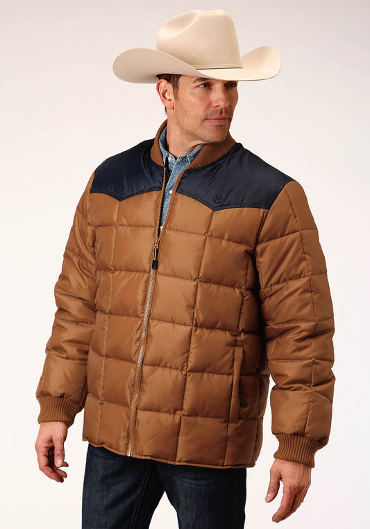 Roper Mens Quilted Polyfilled Jacket