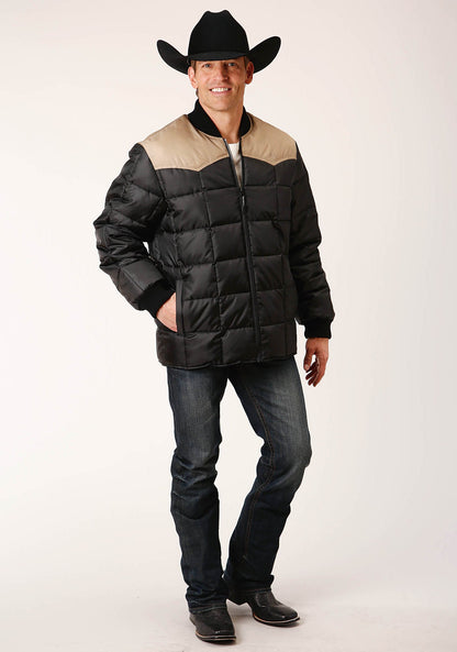 Roper Mens Quilted Polyfilled Jacket