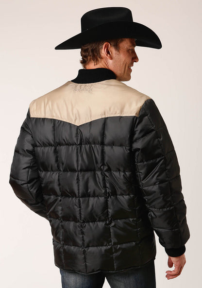 Roper Mens Quilted Polyfilled Jacket