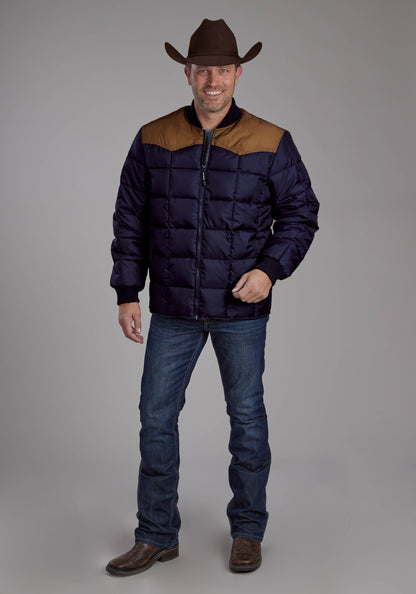 Roper Mens Price Point Poly Fill Zipper Jacket