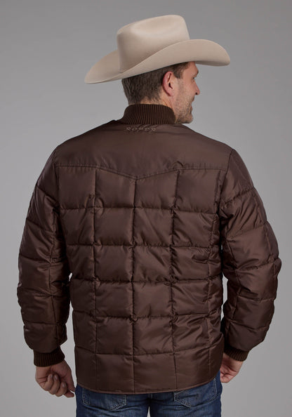 Roper Mens Chocolate Zipper Jacket