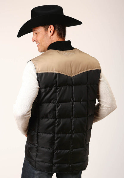 Roper Mens Quilted Polyfilled Vest