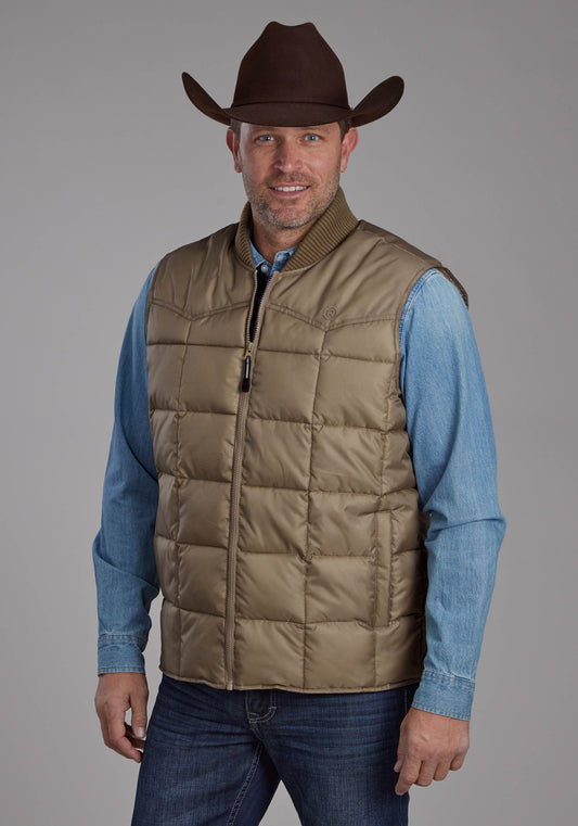Roper Mens Khaki Zipperjacket