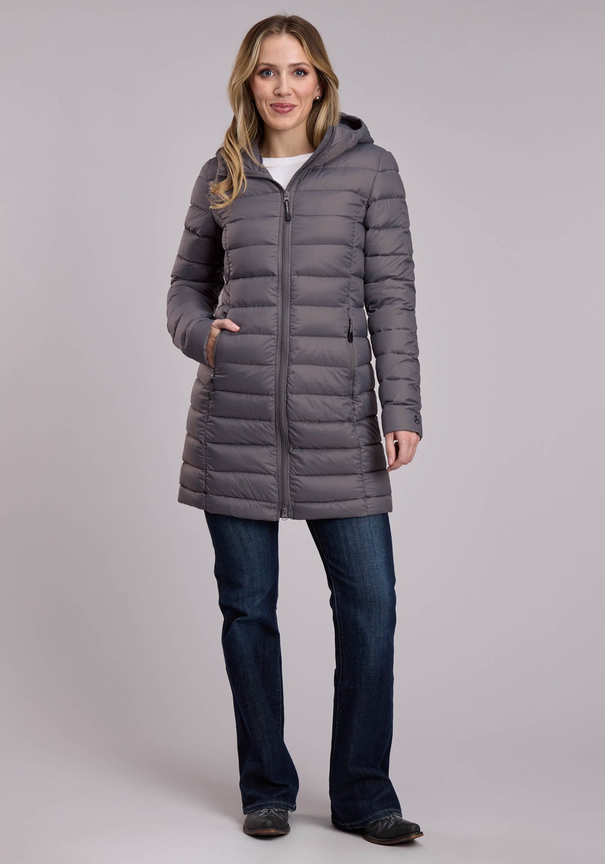 Roper Womens Roper Crushable Down Filled Western Long Coat