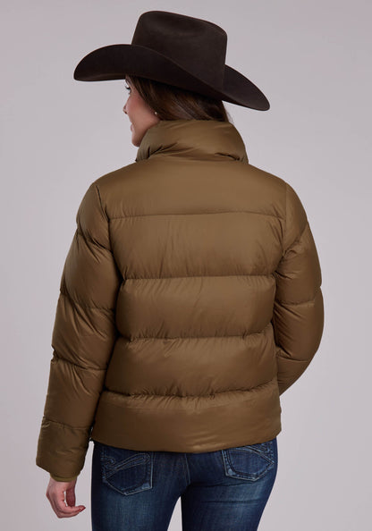 Roper Womens Roper Down Filled Western Puffy Coat