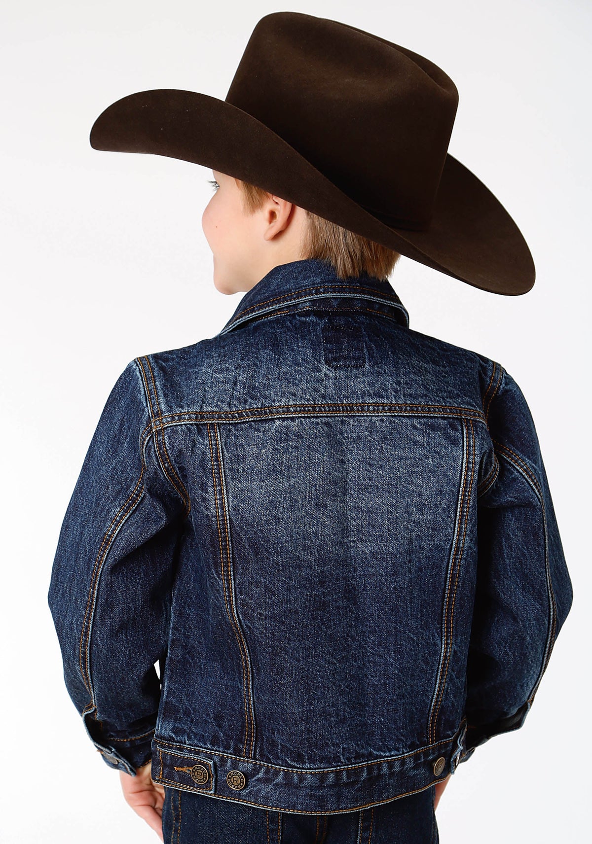 Roper Boys Denim Blue Jacket