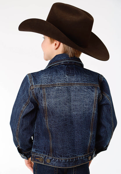 Roper Boys Denim Blue Jacket