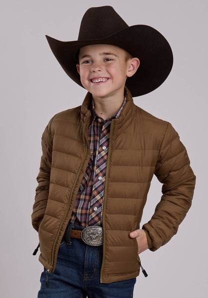 Roper Boys Roper Crushable Down Filled Western Jacket