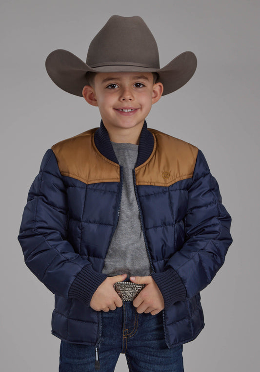 Roper Boys Poly Fill Zipper Jacket