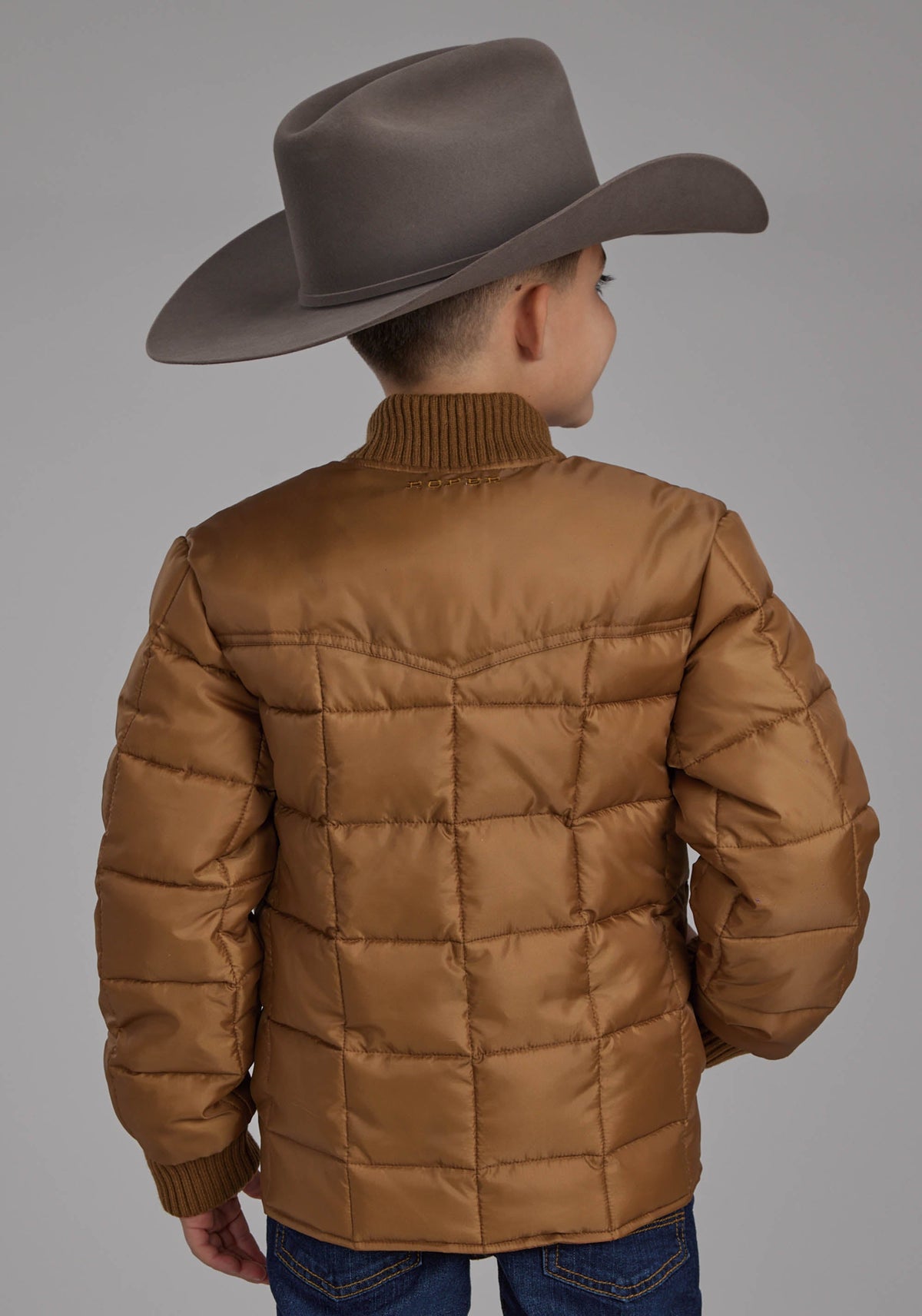 Roper Boys Carmel Zipper Jacket