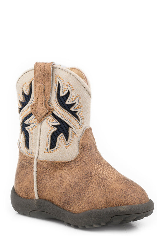 Roper Infants Boys Roper Navy Mesh Western Draftmaster Cowbabies