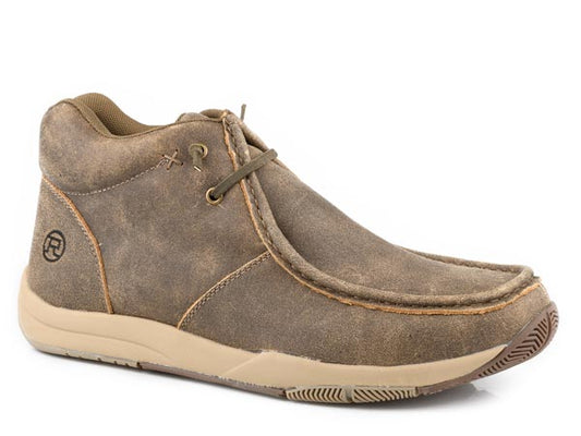 Roper Mens Tan Tumbled Leather