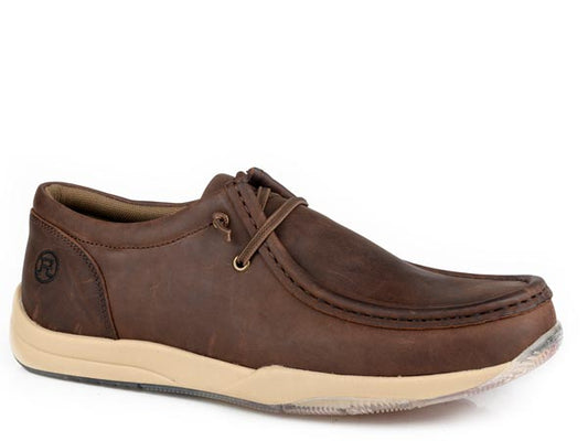 Roper Mens Oiled Brown Leather