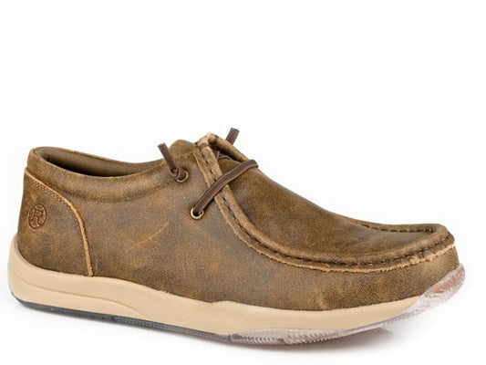 Roper Mens Vintage Tan Leather