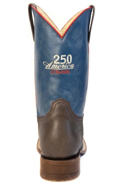 Roper Mens Roper Vintage Brown Leather Vamp 250 Usa Boots