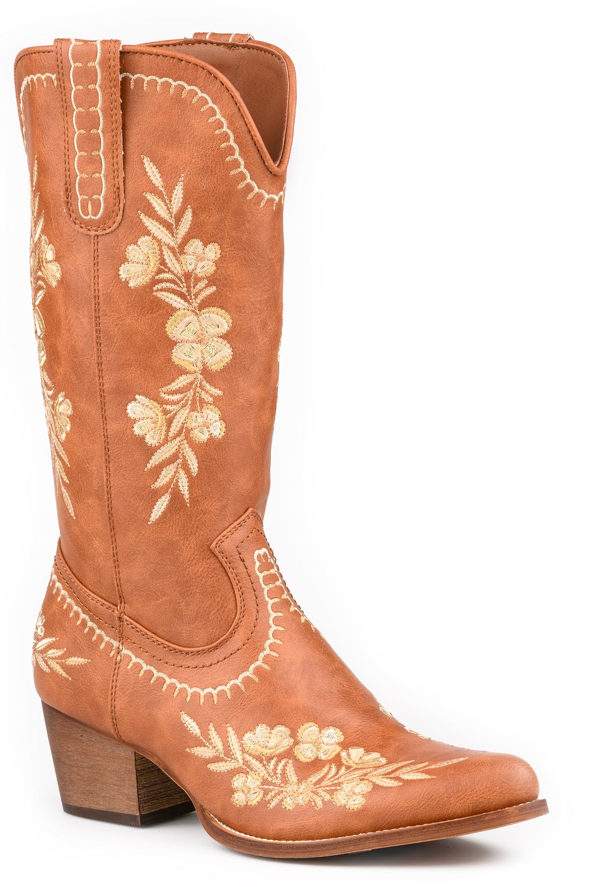 Roper Womens Roper Floral Embroidery Nettie Boots